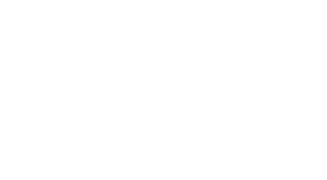 Logo GENAPLAN weiß
